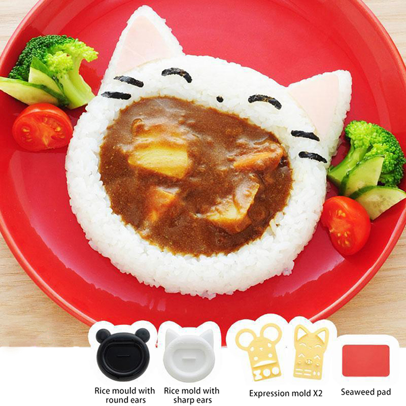 Kitchen Appliances On Sale - Cute Cartoon Sushi Mold Decor Cutter,