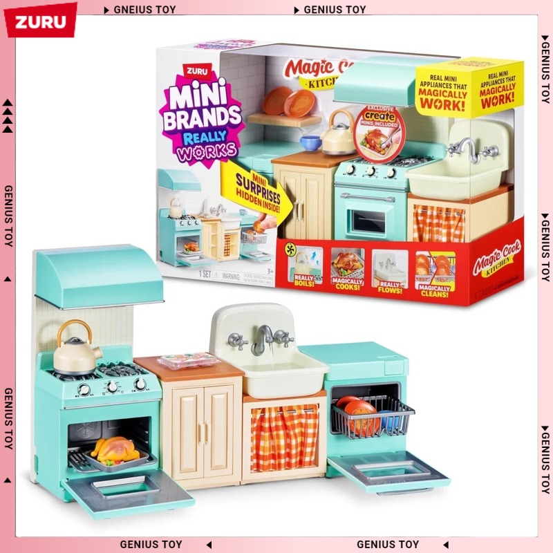 Kitchen Appliances For Kids - Conjunto de Cozinha Mágica Zuru Mini