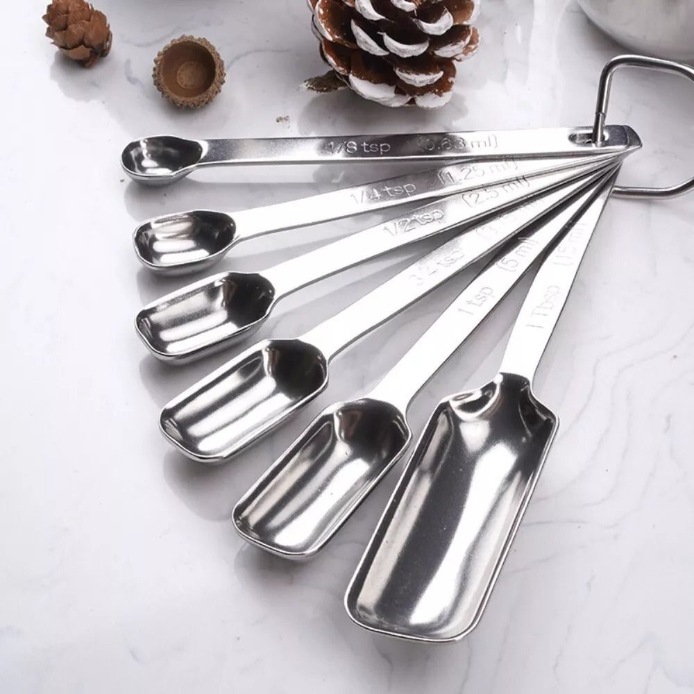 Kitchen Appliances Manufacturers - Colheres de medição de aço inoxidável
