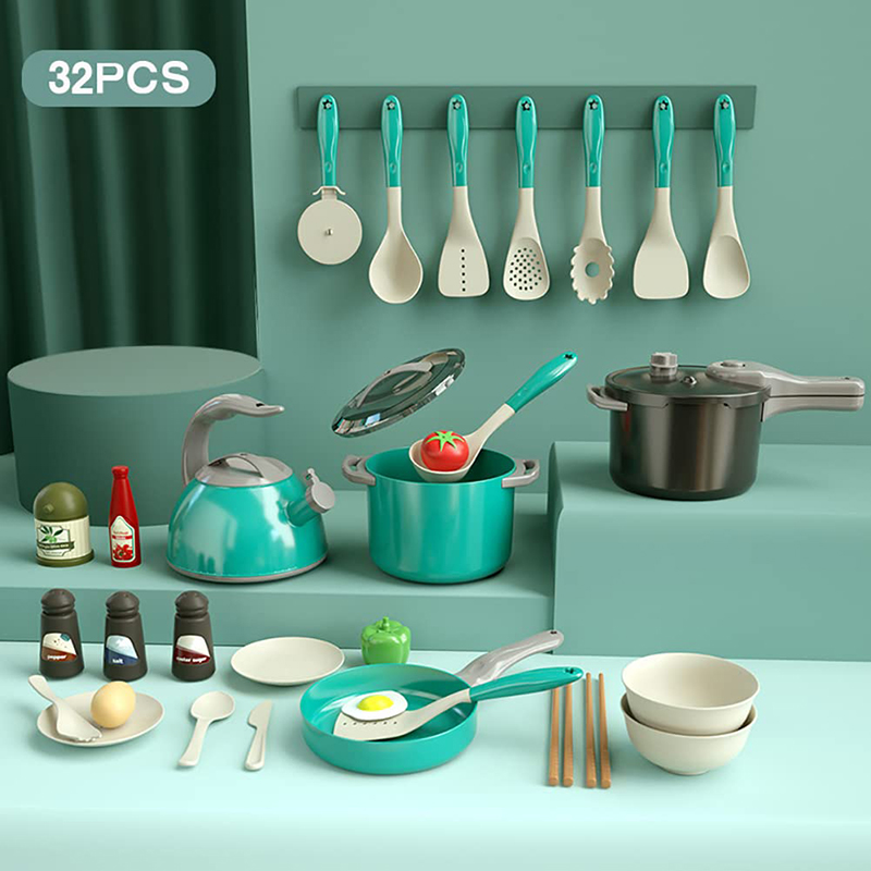 Pretend Cooking Playset com Pl - Kitchen Appliances For Kids avaliação e preço