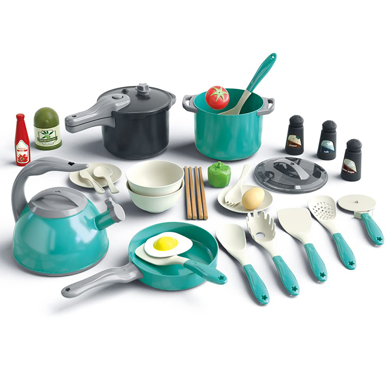 Pretend Cooking Playset com Pl - Kitchen Appliances For Kids avaliação e preço