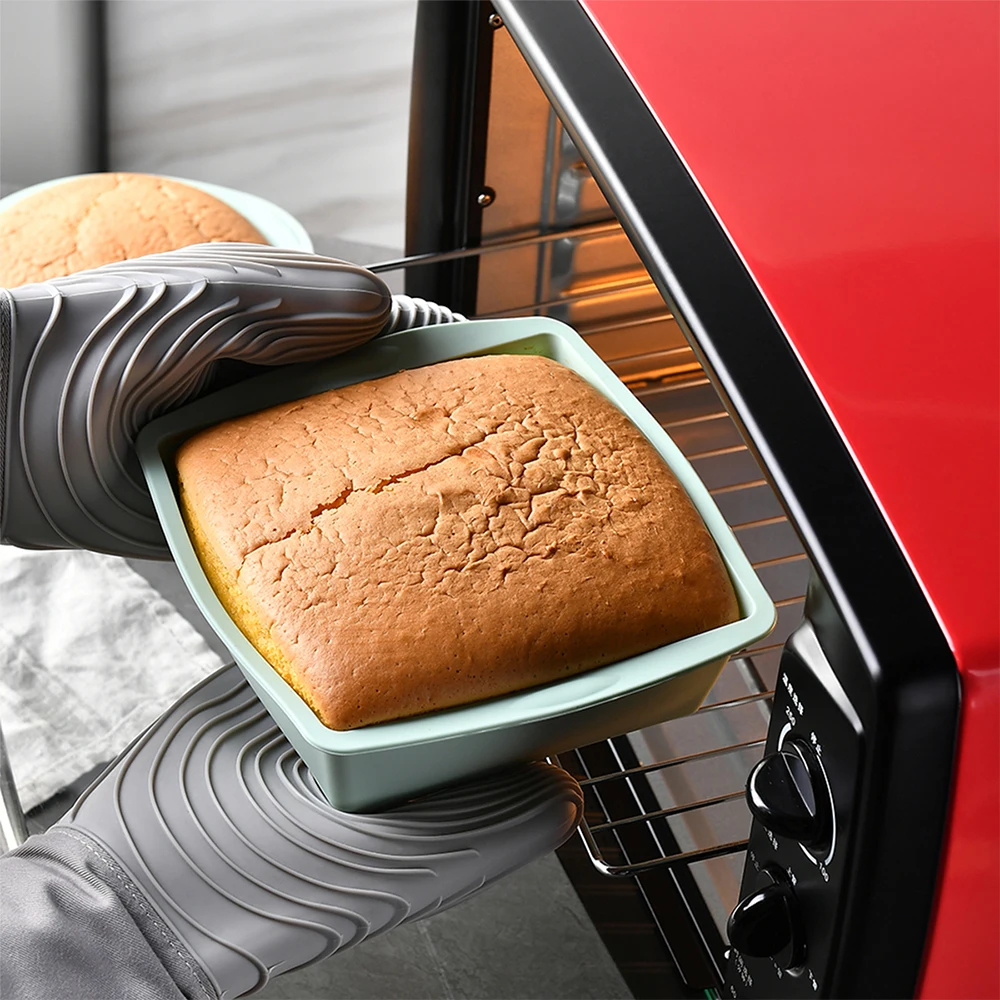 Molde de bolo quadrado de sili - Kitchen Appliances On Sale avaliação e preço