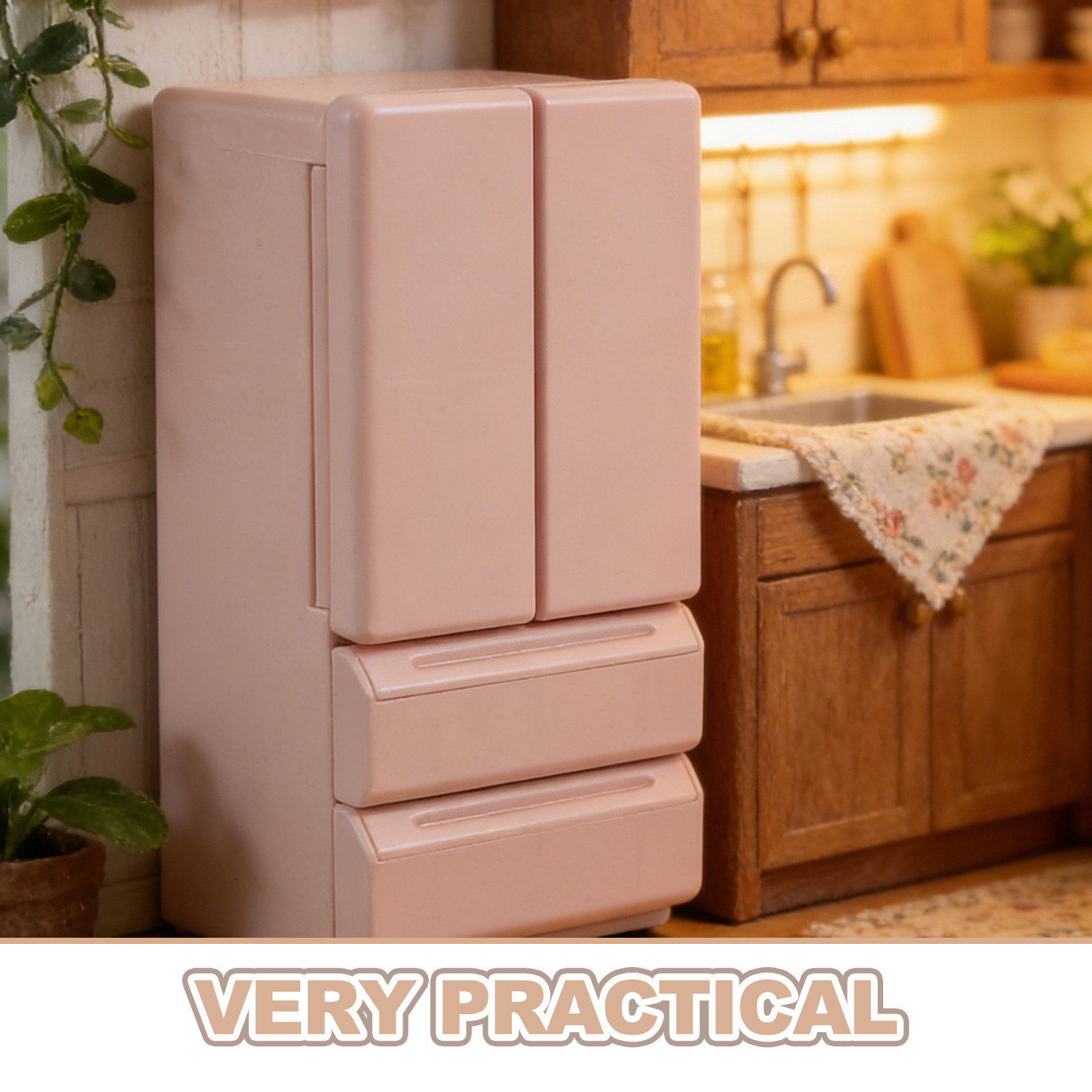 Mini Geladeira para Casa de Bo - Kitchen Appliances For Kids avaliação e preço