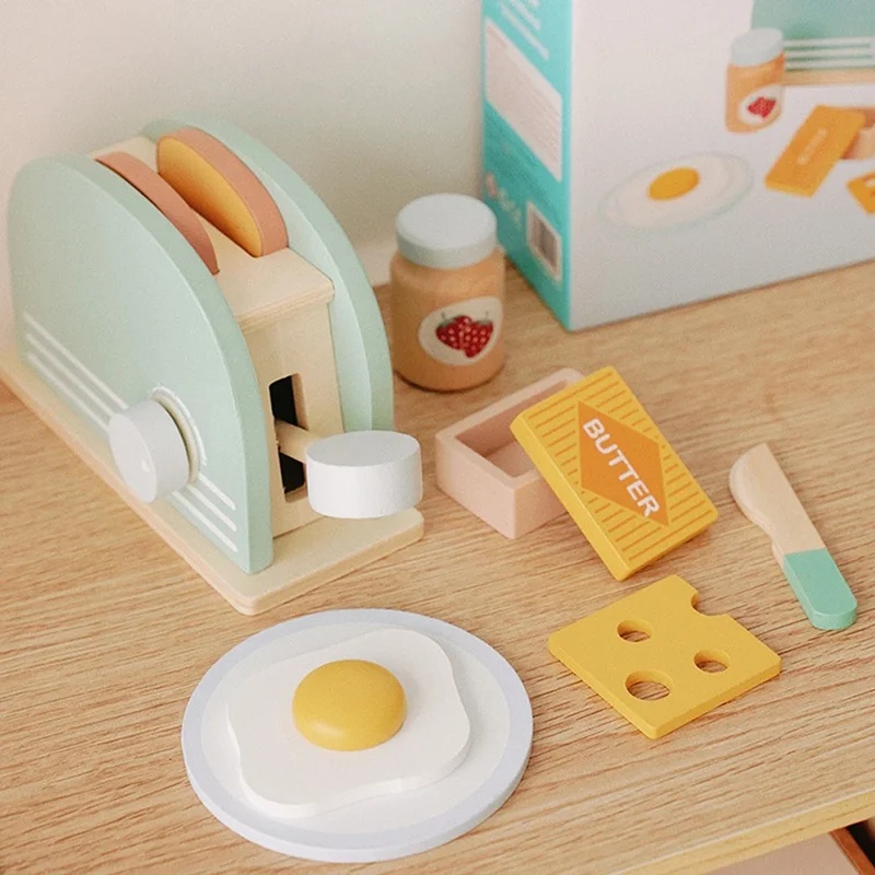 Brinquedo de Madeira Simulador - Kitchen Appliances For Kids avaliação e preço