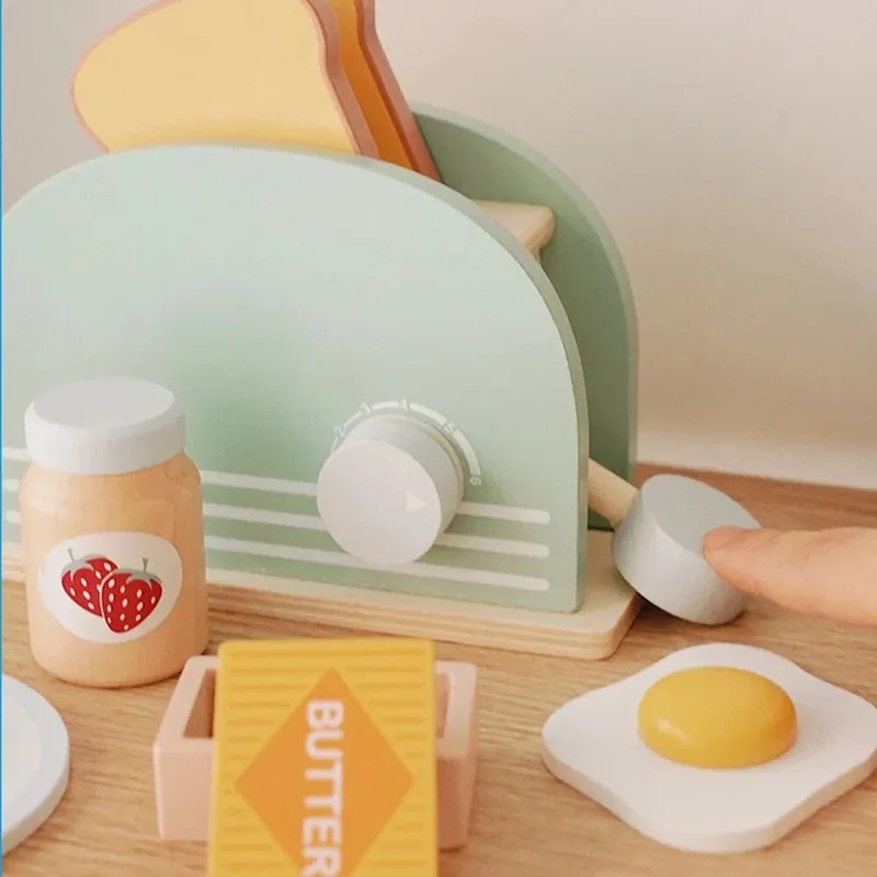 Brinquedo de Madeira Simulador - Kitchen Appliances For Kids avaliação e preço