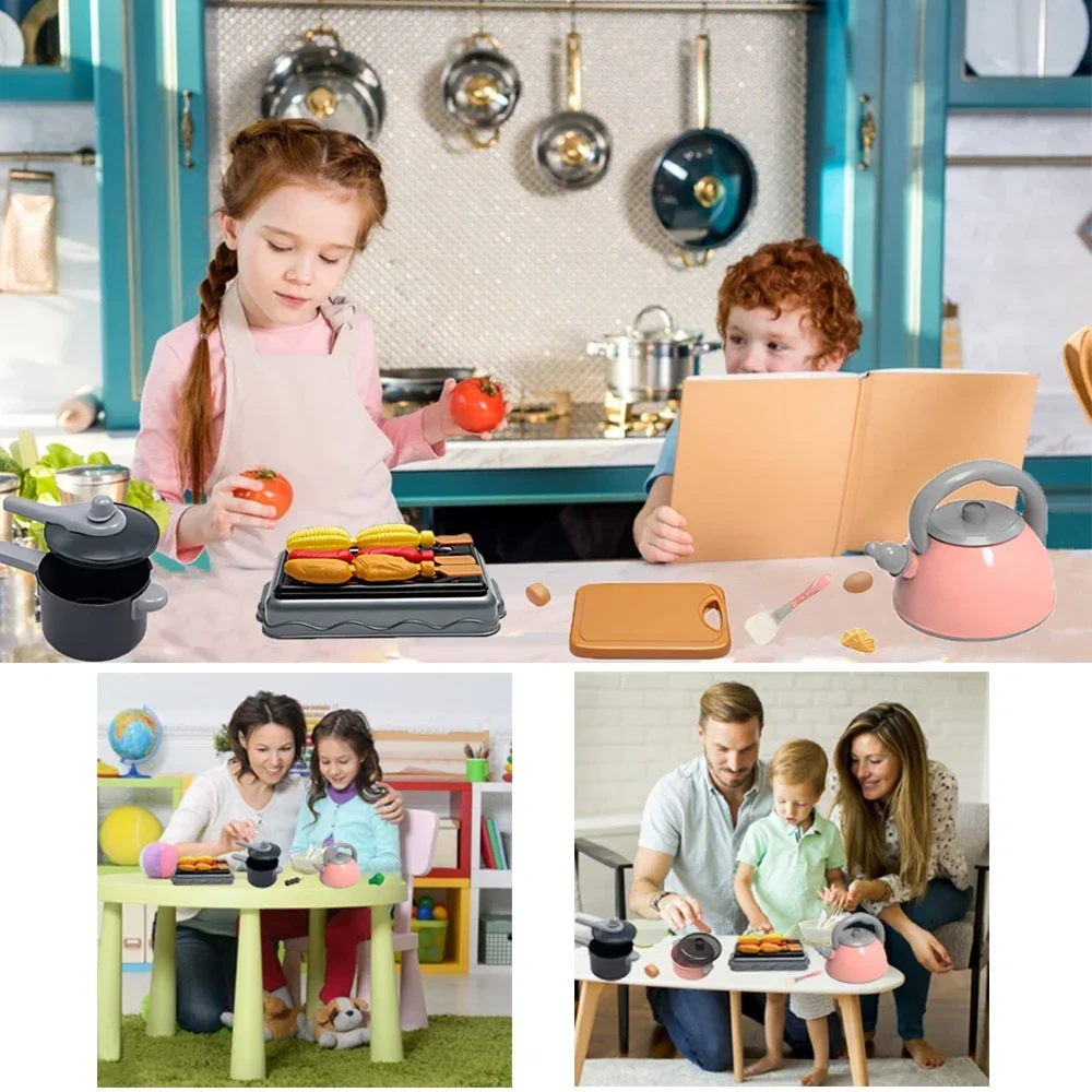 Conjunto de brinquedos de cozi - Kitchen Appliances For Kids avaliação e preço