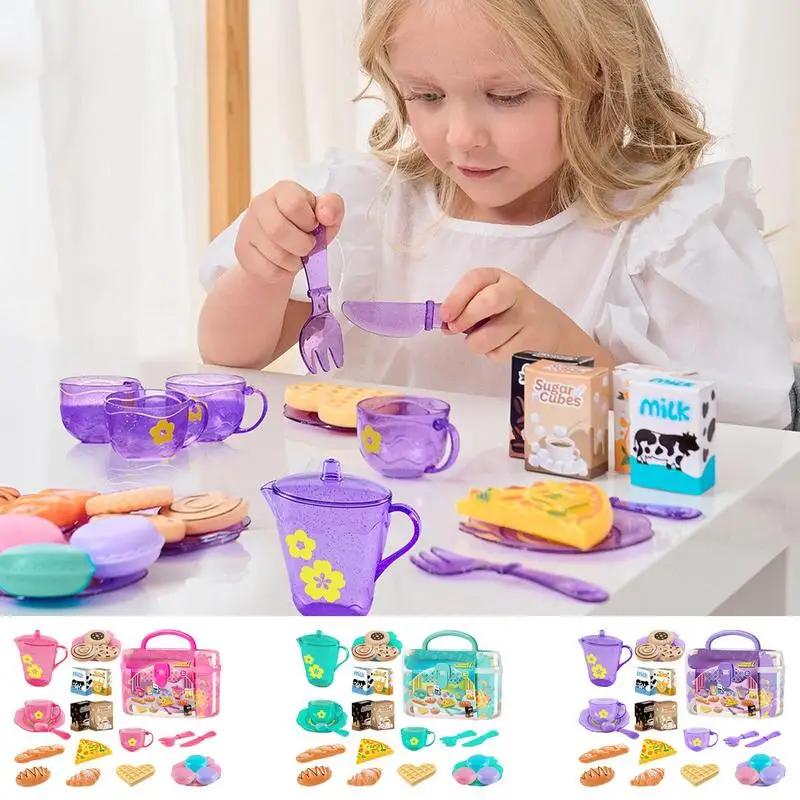 Conjunto de chá de brinquedo p - Kitchen Appliances For Kids avaliação e preço