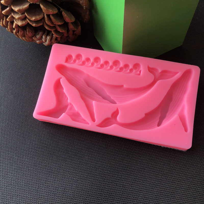 Diy baleia silicone molde ocea - Kitchen Appliances On Sale avaliação e preço