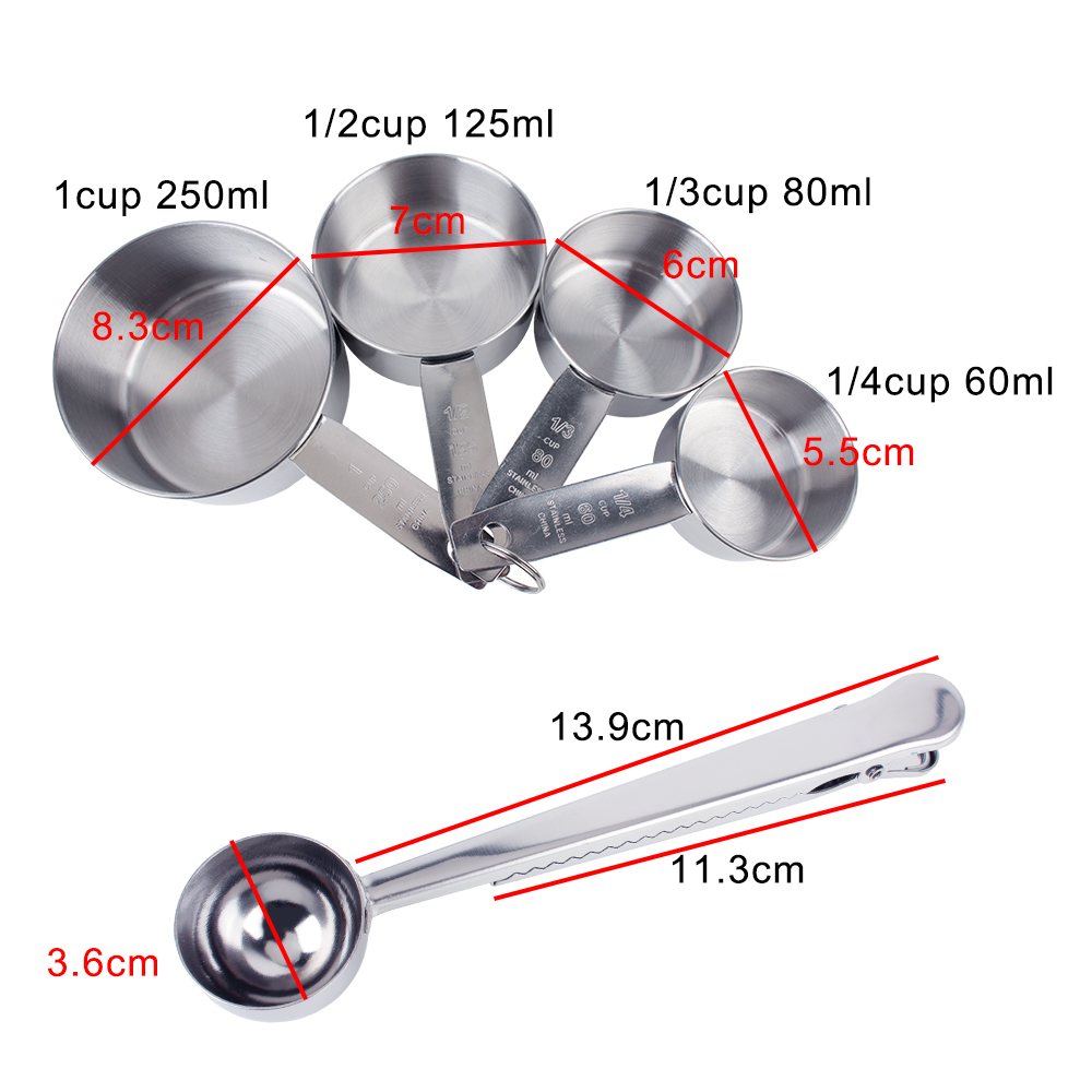 Conjunto de copos e colheres d - Kitchen Appliances On Sale avaliação e preço