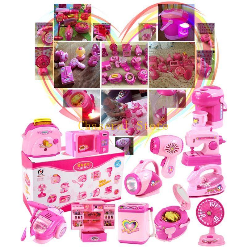 E7CE Crianças Kid Boy Girl Min - Kitchen Appliances For Kids avaliação e preço