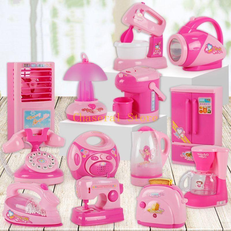 E7CE Crianças Kid Boy Girl Min - Kitchen Appliances For Kids avaliação e preço
