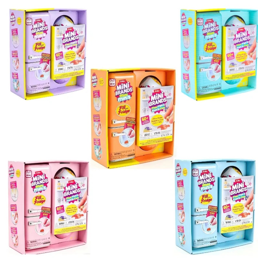 ZURU 5 Surprise Mini Fridge Ba - Kitchen Appliances For Kids avaliação e preço